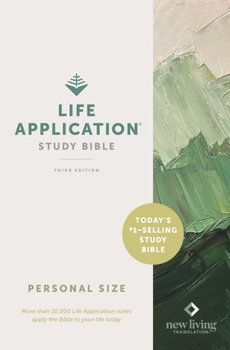 Paperback NLT Life Application Study Bible, Third Edition, Personal Size (Softcover, Red Letter) Book