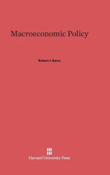 Hardcover Macroeconomic Policy Book
