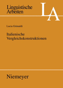 Paperback Italienische Vergleichskonstruktionen [German] Book