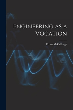Paperback Engineering as a Vocation Book