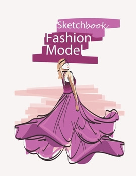 Paperback Fashion sketchbook: for draw and doodle fashion / Sketchbook for Artists Book