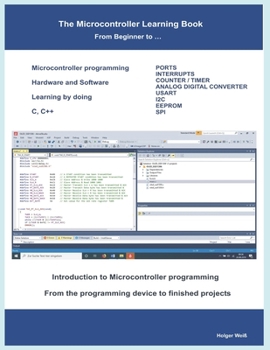 Paperback The Microcontroller Learning Book: From Beginner to ... Book