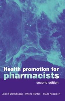 Paperback Health Promotion for Pharmacists Book