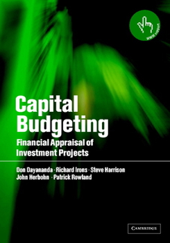 Hardcover Capital Budgeting Book