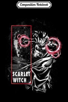 Composition Notebook: Marvel Scarlet Witch Creeping Up From Behind Graphic  Journal/Notebook Blank Lined Ruled 6x9 100 Pages