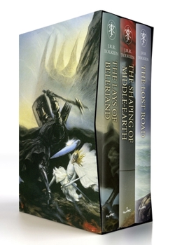 Hardcover The History of Middle-Earth Box Set #2: The Lays of Beleriand / The Shaping of Middle-Earth / The Lost Road Book
