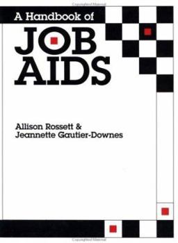 Hardcover A Handbook of Job Aids Book