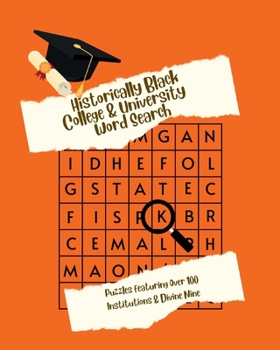 Paperback HBCU Word Search Book