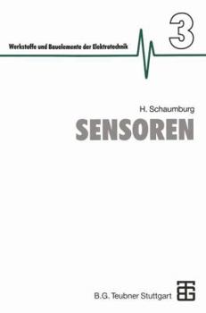 Hardcover Sensoren (Werkstoffe und Bauelemente der E-Technik) (German Edition) [German] Book