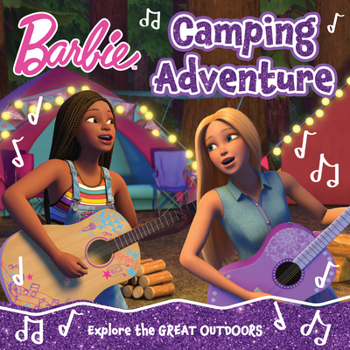 Paperback Barbie Camping Adventure PB Book