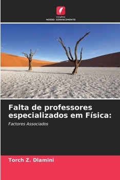 Paperback Falta de professores especializados em Física [Portuguese] Book