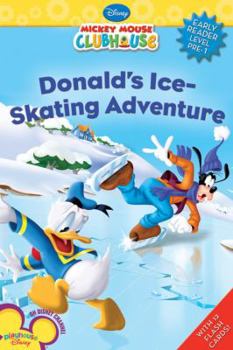 Paperback Donald's Ice Skating Adventure (Disney Early Readers: Early Reader Level Pre-1) Book