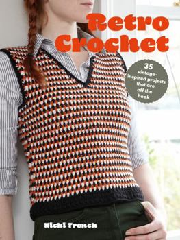 Paperback Retro Crochet Book