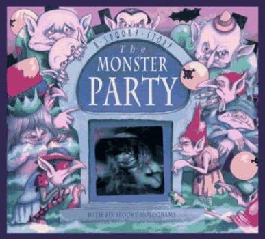 Hardcover The Monster Party: A Spooky Story Book