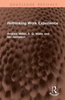 Hardcover Rethinking Work Experience Book