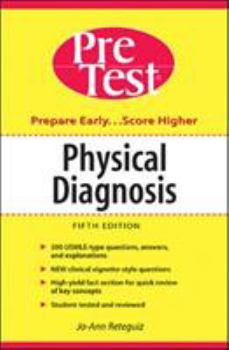 Paperback Physical Diagnosis: Pretest Self-Assessment and Review Book