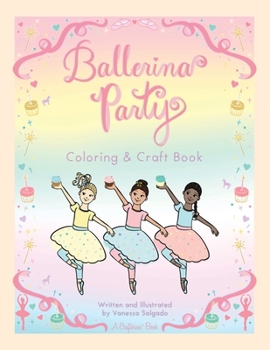 Paperback Ballerina Party Coloring & Craft Book