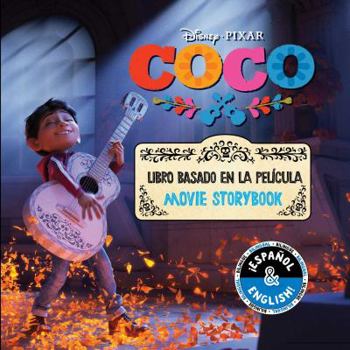 Paperback Disney/Pixar Coco: Movie Storybook / Libro Basado En La Película (English-Spanish) Book