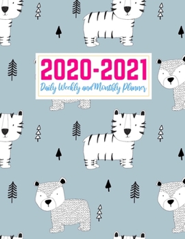 2020-2021 Daily Weekly and Monthly Planner: Handy Two Year Jan 1, 2020 - Dec 31, 2021 Calendar Organizer and Appointment Schedule Agenda Journal for ... - 24 Months Planner - Creative AG 0013