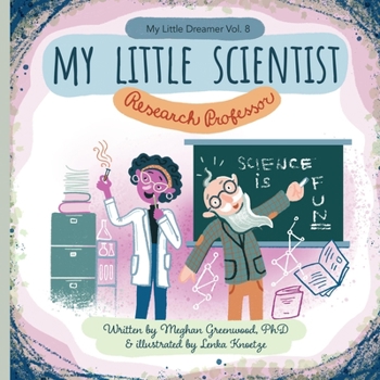 Paperback My Little Scientist: Research Professor Book