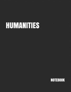 Paperback Humanities: NOTEBOOK - 200 Lined College Ruled Pages, 8.5" x 11" Book