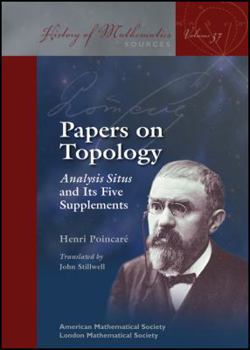 Paperback Papers on Topology: Analysis Situs and Its Five Supplements Book