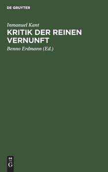 Hardcover Kritik Der Reinen Vernunft [German] Book