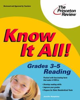 Paperback Know It All! Grades 3-5 Reading (K-12 Study Aids) Book