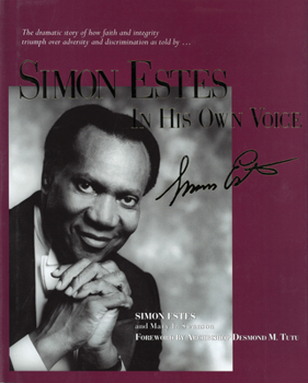 Hardcover Simon Estes: In His Own Voice [With CD] Book
