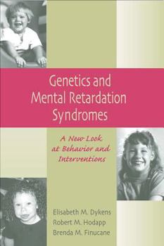 Paperback Genetics and Mental Retardation Syndromes: A New Look at Behavior and Interventions Book