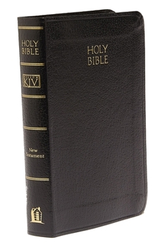 Leather Bound Vest Pocket New Testament and Psalms-KJV Book