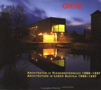 Hardcover Architektur in Niederasterreich 1986-1997 / Architecture in Lower Austria 1986-1997 Book