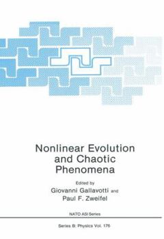 Paperback Nonlinear Evolution and Chaotic Phenomena Book