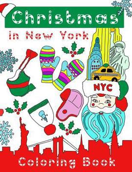 Paperback Christmas in New York Coloring Book