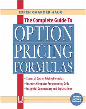 Hardcover The Complete Guide to Option Pricing Formulas [With Disk] Book