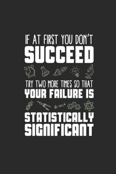 Statistically Significant: Graph Paper Notebook (6" x 9" - 120 pages) ~ Science Themed Notebook for Gift / Daily Activity Journals / Diary