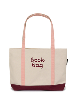 Gift Book Bag Large Zippered Tote Book