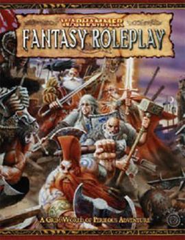 Hardcover Warhammer Fantasy Roleplay Rulebook Book