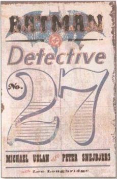 Hardcover Batman: Detective No. 27 Book