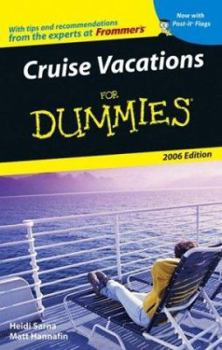 Paperback Cruise Vacations for Dummies 2006 Book