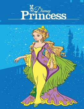 Paperback Disney Princess: Adult Coloring Book: Beautiful designs to Inspire your Creativity and Relaxation. Book