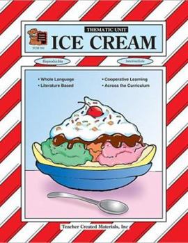 Paperback Ice Cream Thematic Unit Book