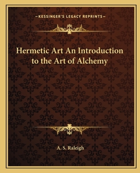 Paperback Hermetic Art An Introduction to the Art of Alchemy Book