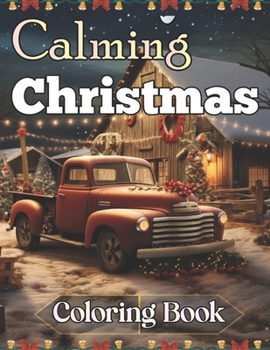 Paperback Calming Christmas Coloring Book