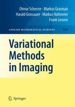 Hardcover Variational Methods in Imaging Book