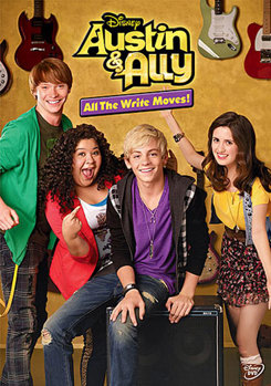 DVD Austin & Ally: All the Write Moves! Book