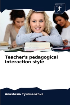 Paperback Teacher's pedagogical interaction style Book