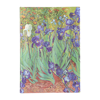 Misc. Van Gogh's Irises Grande Hardcover Sketchbook, 112pg, 200gsm, the J. Paul Getty Museum Collection by Paperblanks (Van Gogh's Irises) Book