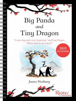 Calendar Big Panda and Tiny Dragon 2025 Planner Book