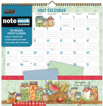 Misc. Folk Song 2027 Note Nook Calendar Book